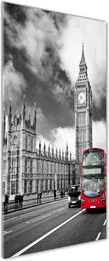 Foto obraz zdjęcie na szkle pionowy Big Ben Londyn