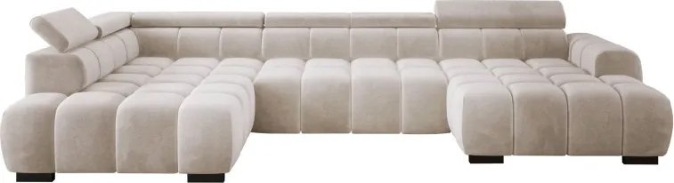 Narożnik BULL XL Lewostronny z elektryczną funkcją regulacji tkanina Salvador 01 WERSAL