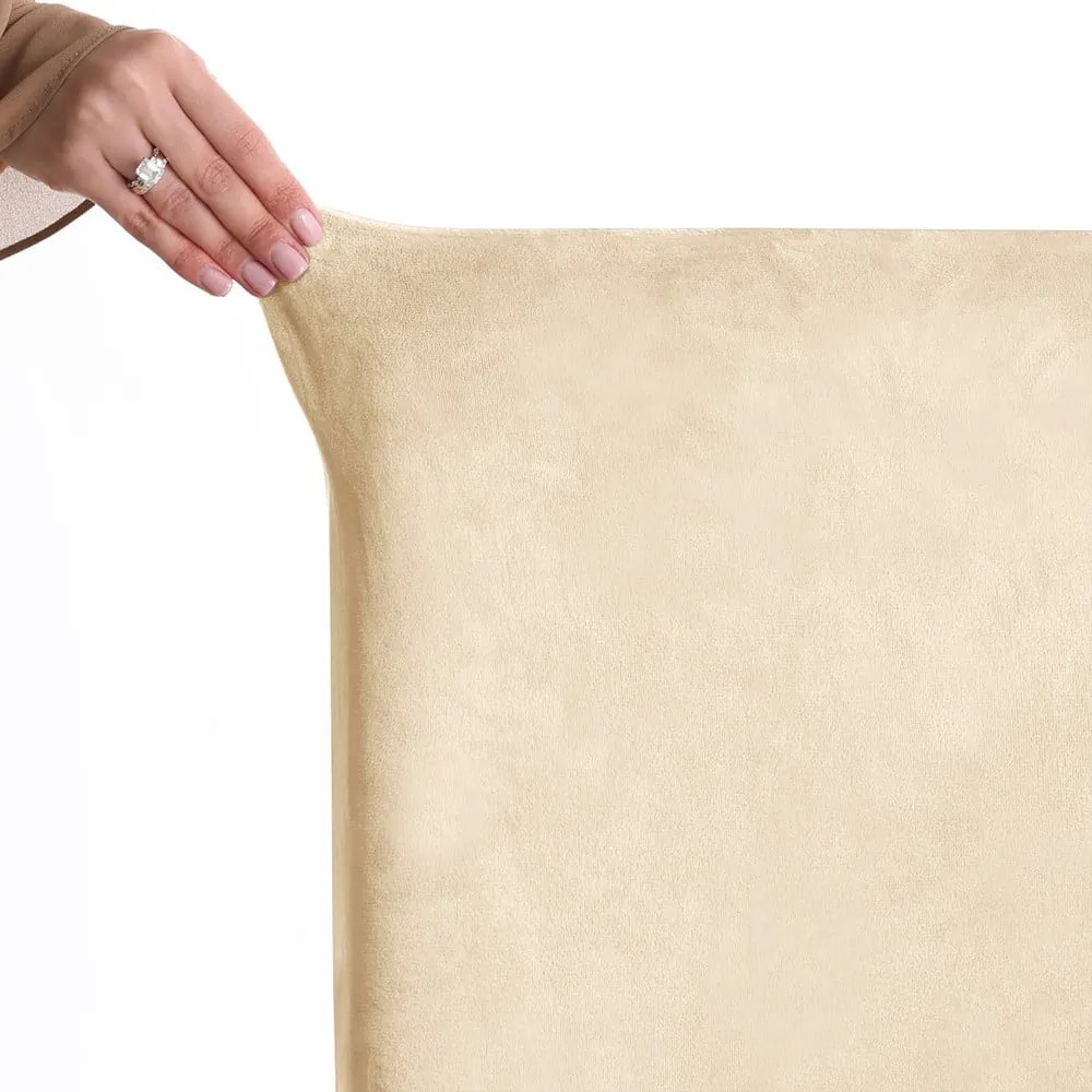 Beżowy elastyczny pokrowiec na krzesło 48 cm Sento – Restilo