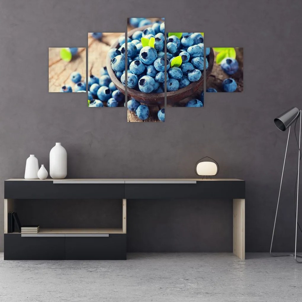 Obraz - Jagody (125x70 cm)