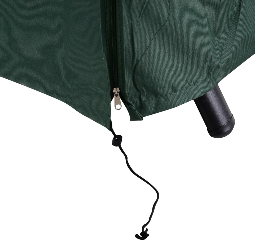 Outsunny Pokrowiec na Huśtawkę Ogrodową Zielony Wodoodporny Ochrona UV Tkanina Oxford 177x114x152cm | Aosom PL