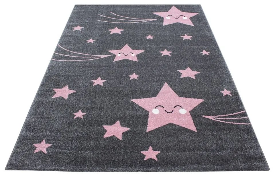 Różowo-szary dywan dziecięcy 160x230 cm Kids – Ayyildiz Carpets