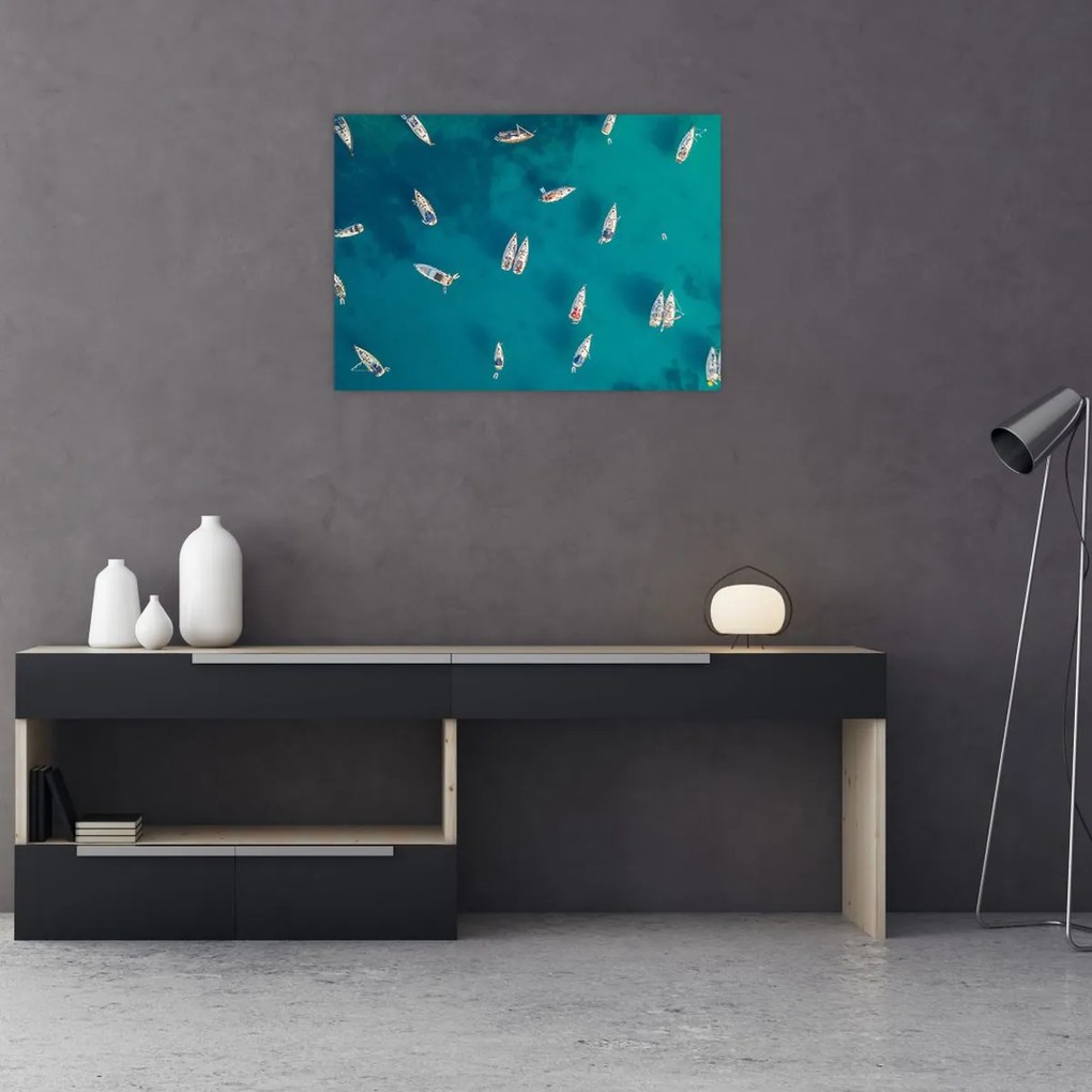 Obraz - Żaglówki (70x50 cm)