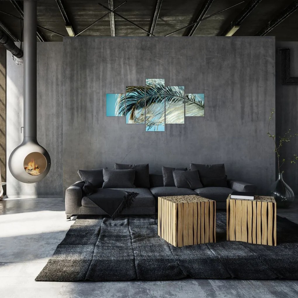 Obraz pióra (125x70 cm)