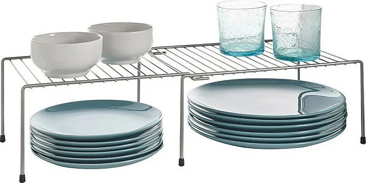 Regał Rozkładany ADAPTO Metaltex Szary 57/33x24x15 cm