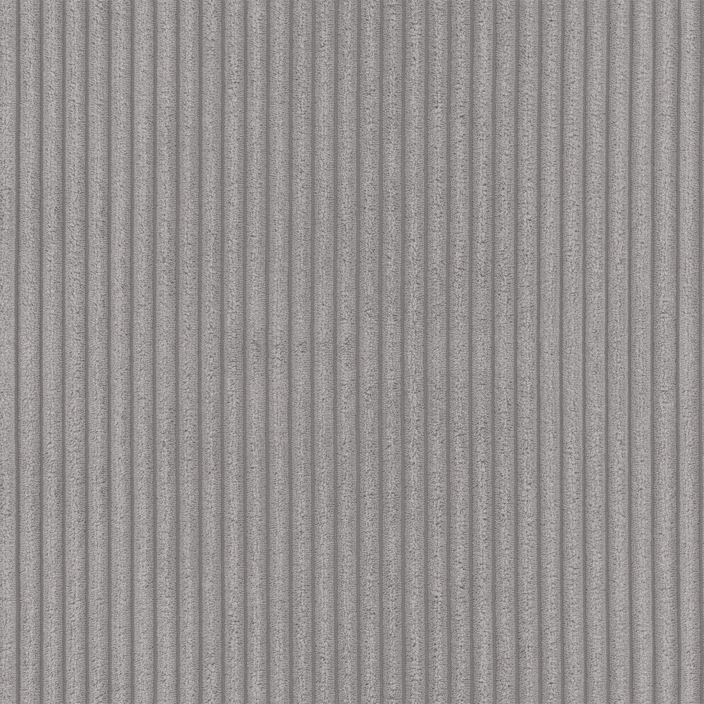 Jasnoszary sztruksowy narożnik (prawostronny/z szezlongiem) Merid – Ropez