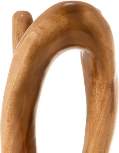 Wieszak stojący z mahoniu, ręcznie rzeźbiony, unikalny 190cm