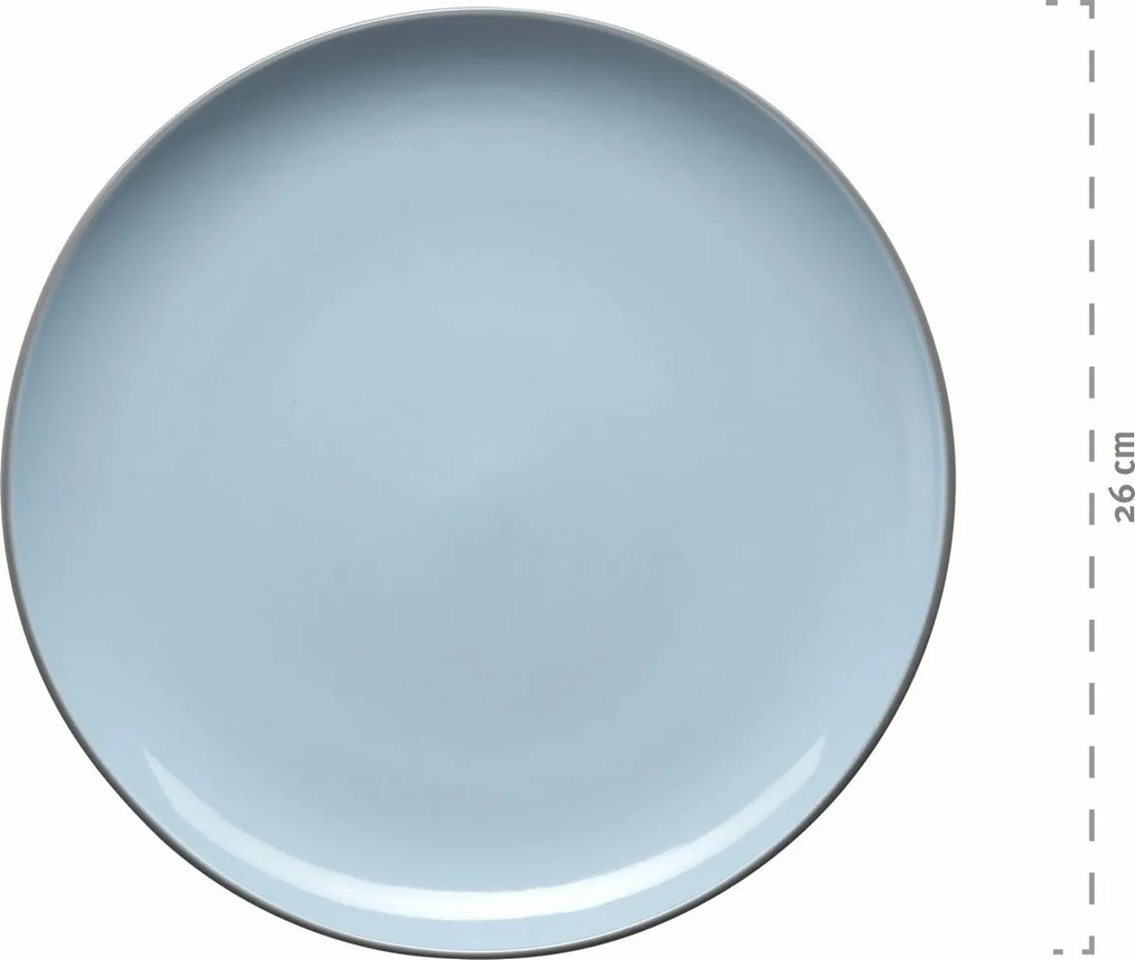 Zestaw naczyń stołowych Mäser 16 szt. MAILA –jasnoniebieski mix