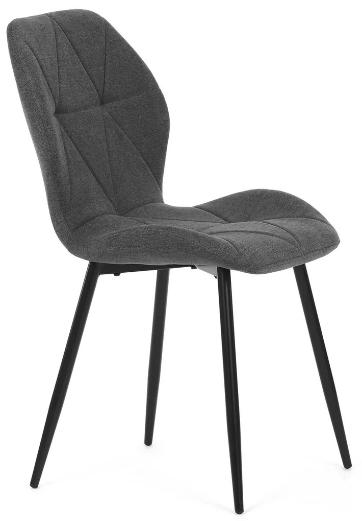 Zestaw krzeseł do jadalni CT-285 GREY2, 4 szt.