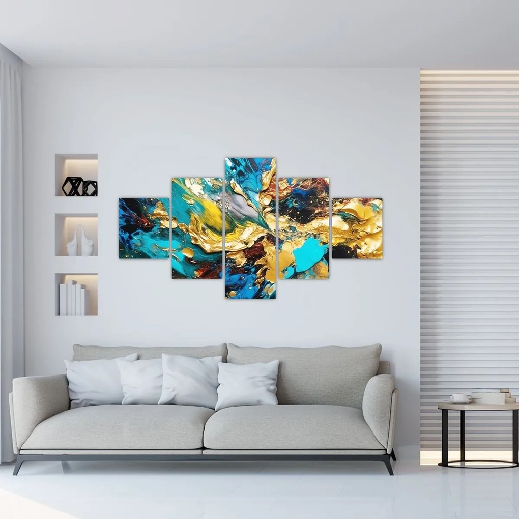 Obraz - Teksturowany obraz olejny (125x70 cm)