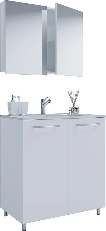 Umywalka 3-częściowa Badinos SC