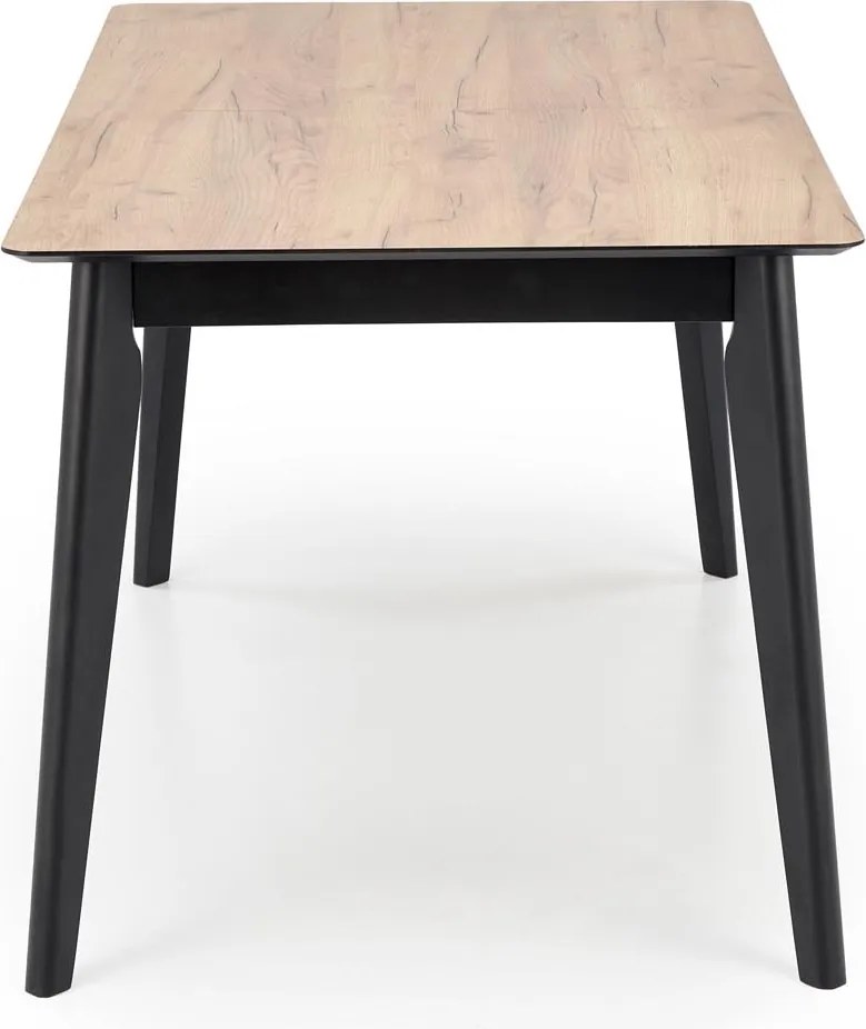 Rozkładany stół Gulian Halmar na czarnych nogach