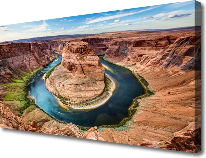 Fotoobraz na płótnie Czerwone Skały Kanionu