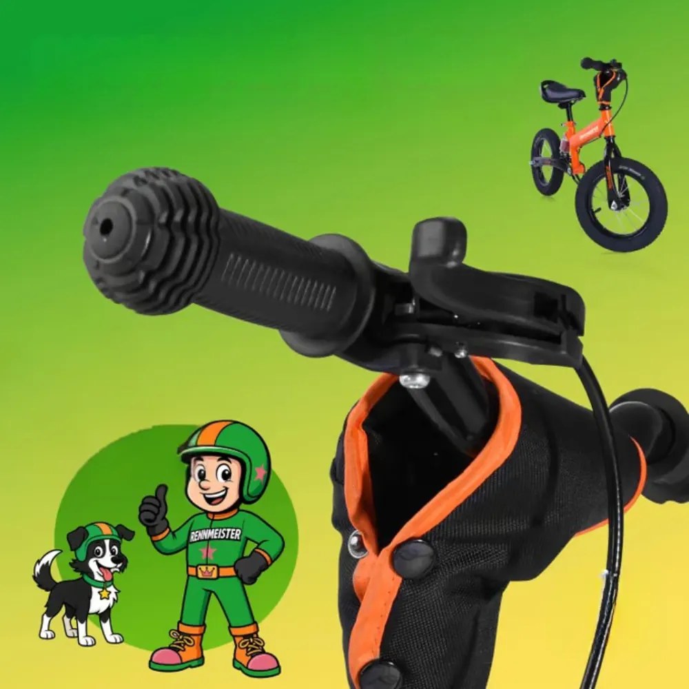 Rowerek biegowy QUIDO, od 3 lat, pomarańczowa Rennmeister