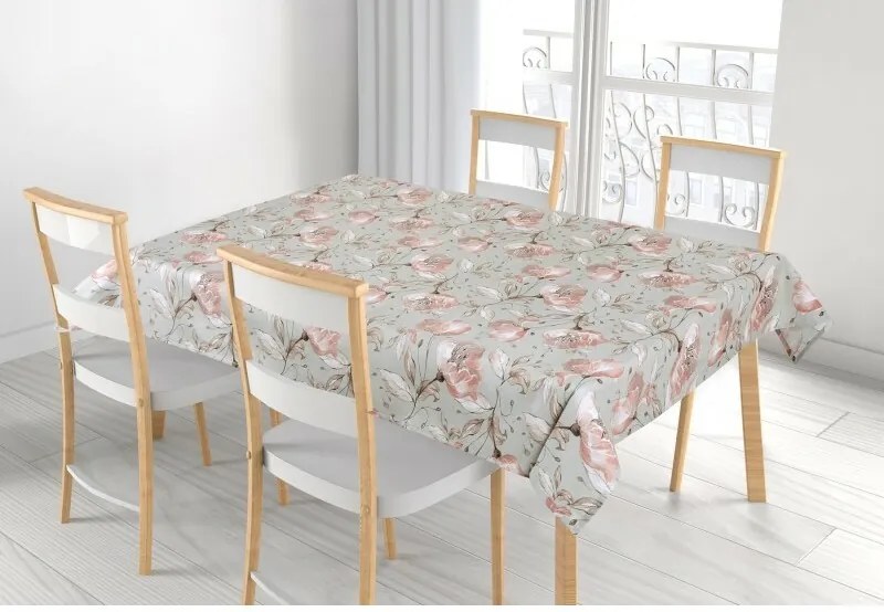 Bellatex Obrus Adéla Lilia łososiowy, 120 x 140 cm, 120 x 140 cm