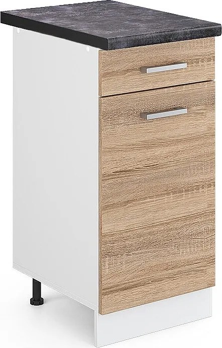 Szafka dolna do kuchni sonoma 40x60x81.6 r-line