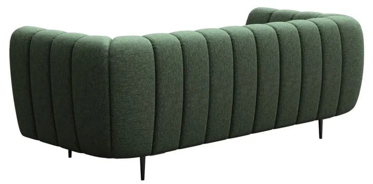 Ciemnozielona sofa 210 cm Shel – Ghado