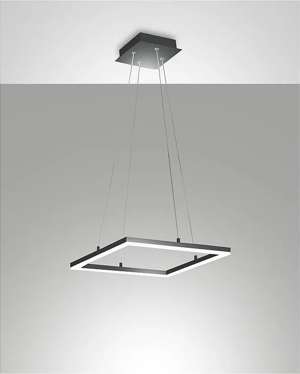 Lampa sufitowa wisząca LED BARD 39W antracytowa 3394-40-282 Fabas Luce