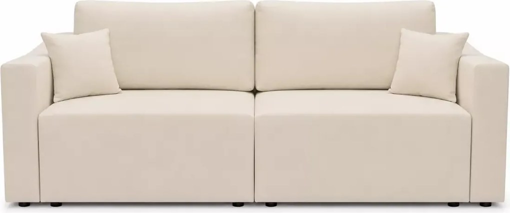 Sofa Serenity z funkcją spania i pojemnikami na pościel – nowoczesna, wygodna