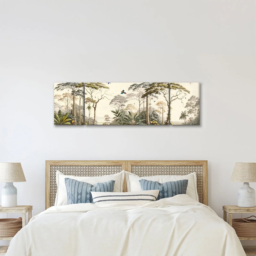 Obraz - Amazoński las deszczowy (170x50 cm)