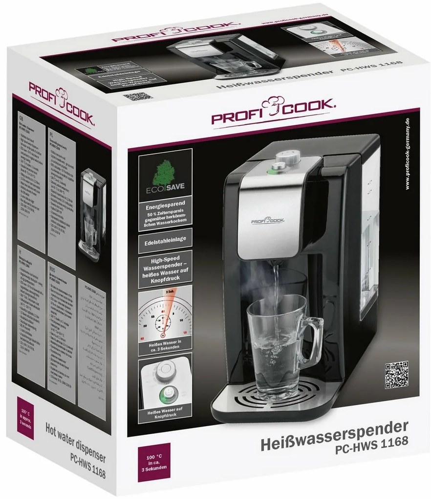 ProfiCook HWS 1168 ECO podgrzewacz wody