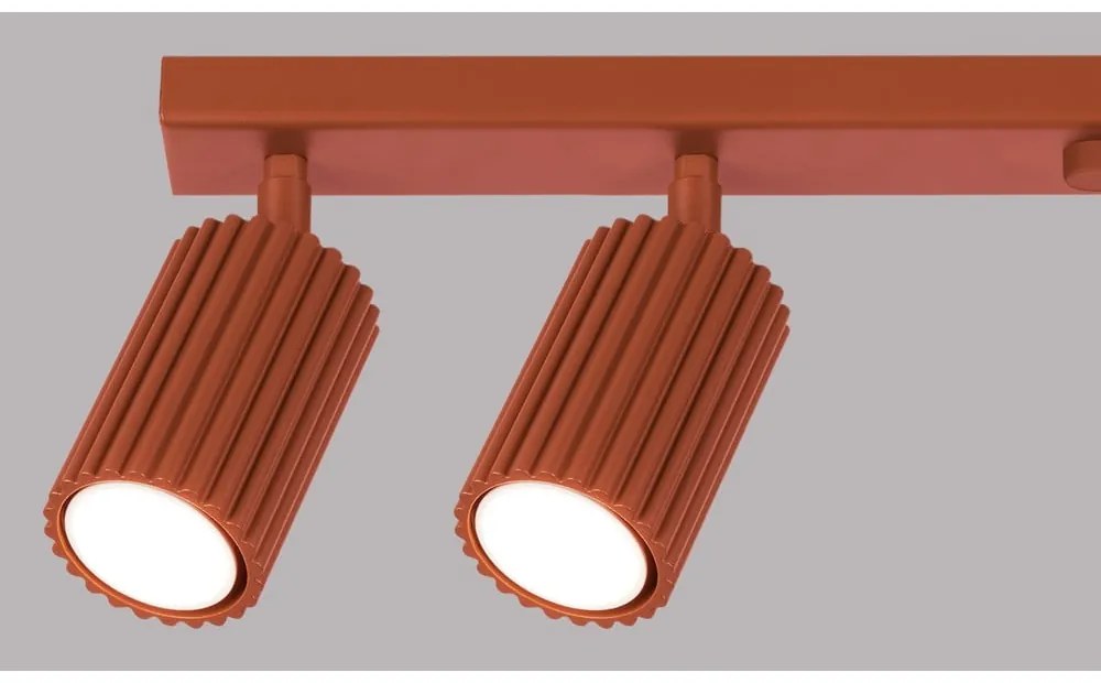 Ceglasta lampa punktowa 6,5x117 cm Gleam – Sollux