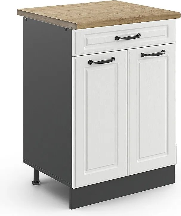 Szafka dolna do kuchni biały domek wiejski 60x60x81.6 r-line