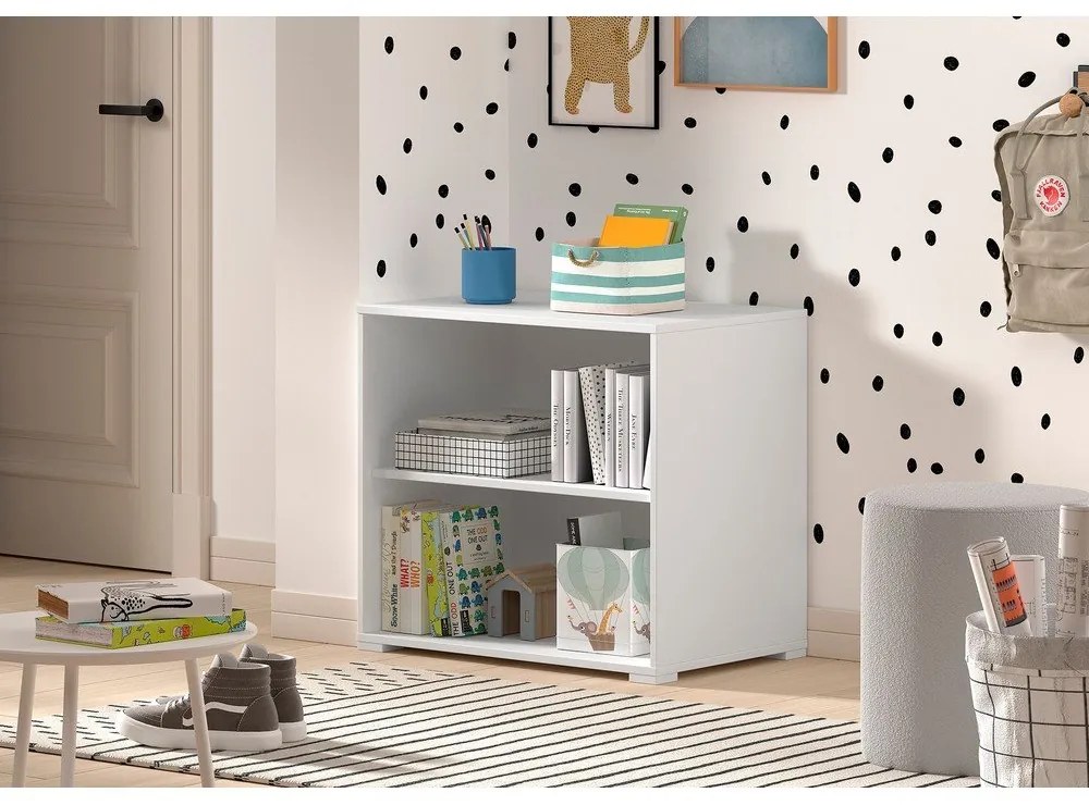 Biały regał dziecięcy 68x62x43 cm Sam – Vipack