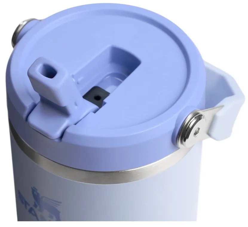 Fioletowy termos ze stali nierdzewnej 890 ml IceFlow™ Flip Straw 2.0 Tumbler Dew Drop – Stanley