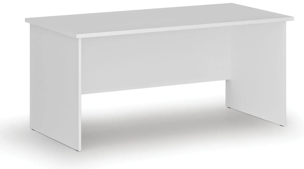 Biurko PRIMO WHITE, 160x80 cm, białe