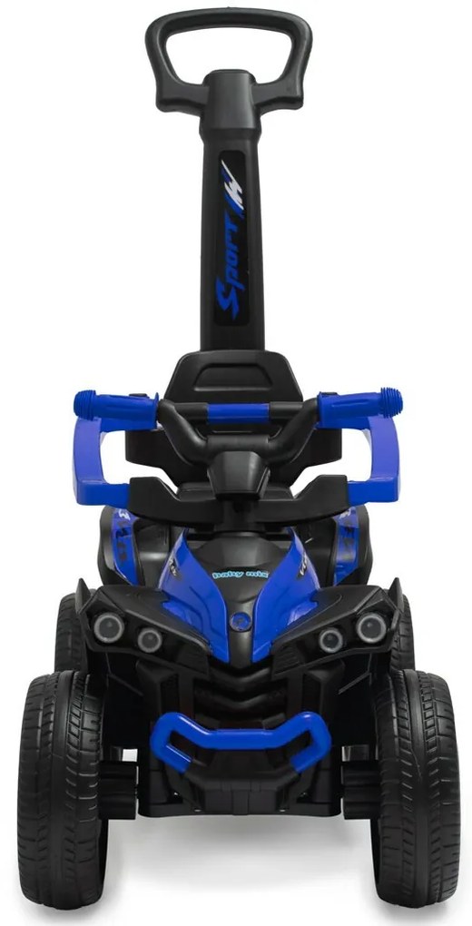 Baby Mix Odpychacz dla dzieci z prowadnicą Mega Prime EVA, niebieski