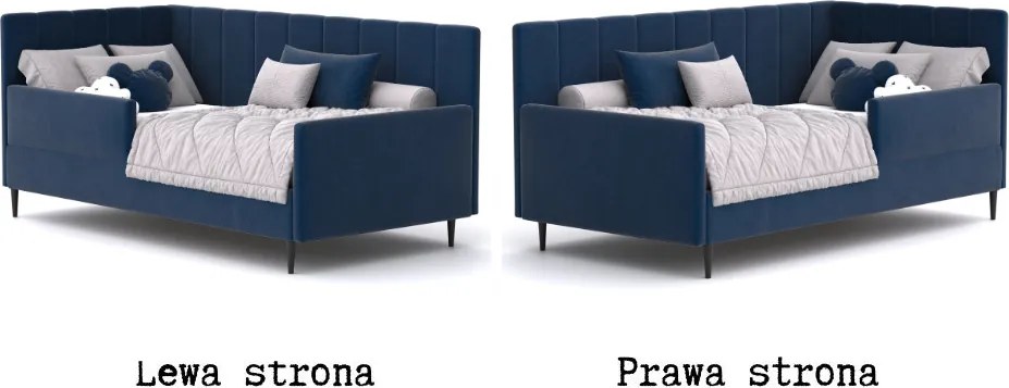 Łóżko dziecięce przypodłogowe BAMBI II - 120x200