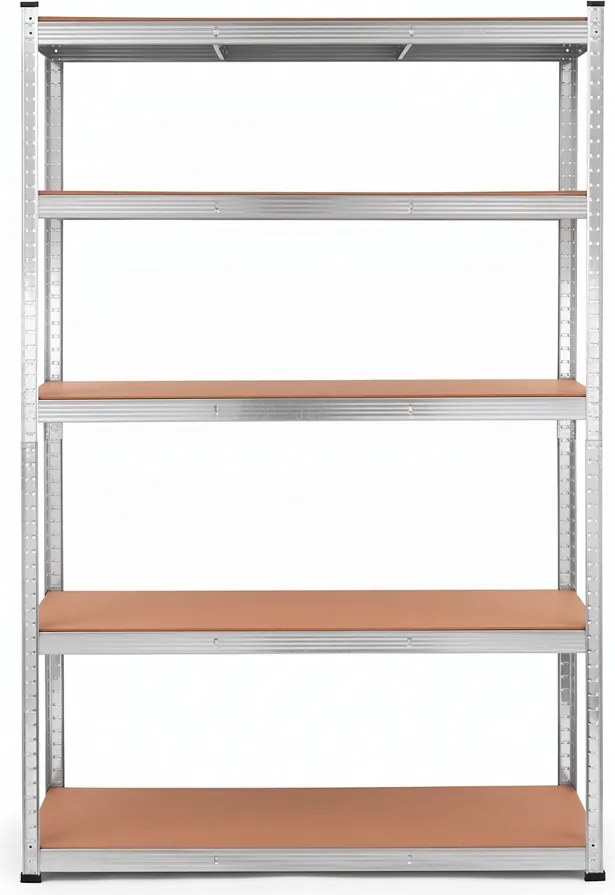 REGAŁ MAGAZYNOWY G 183X130X40 CM 5 PÓŁEK MDF 300 KG/PÓŁKĘ