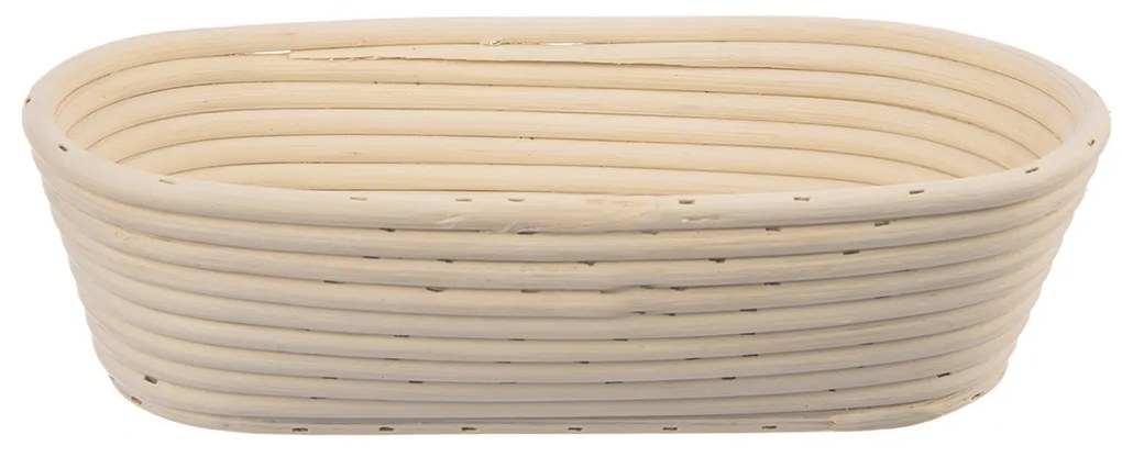 Koszyk do pieczywa owalny, rattan, 32 x 15 x 9 cm, 3 szt