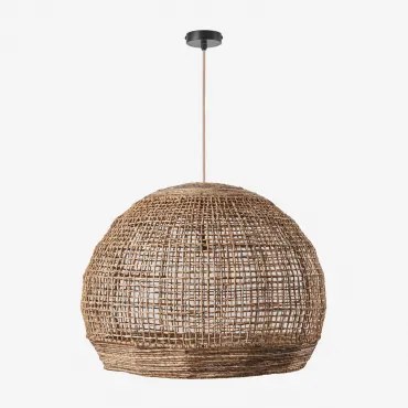 Lampa Sufitowa Wisząca Do Użytku Zewnętrznego Udane Miel - Czarna & Ø80 Cm - ↑65 Cm Udane - Sklum