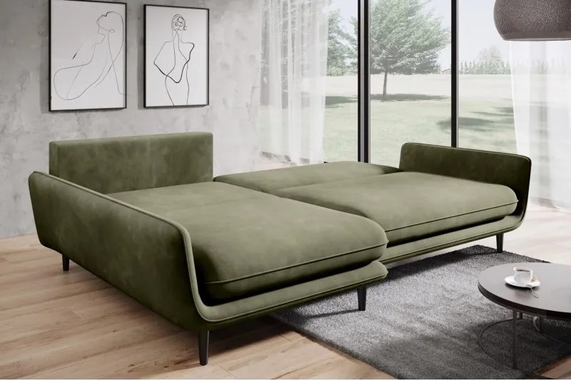 Narożnik SOLANO funkcja spania pojemnik poduszki Element 11 WERSAL