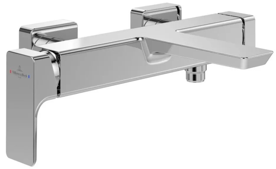 Villeroy & Boch TVT11200200061 - Bateria wannowa SUBWAY 3.0, chrom błyszczący