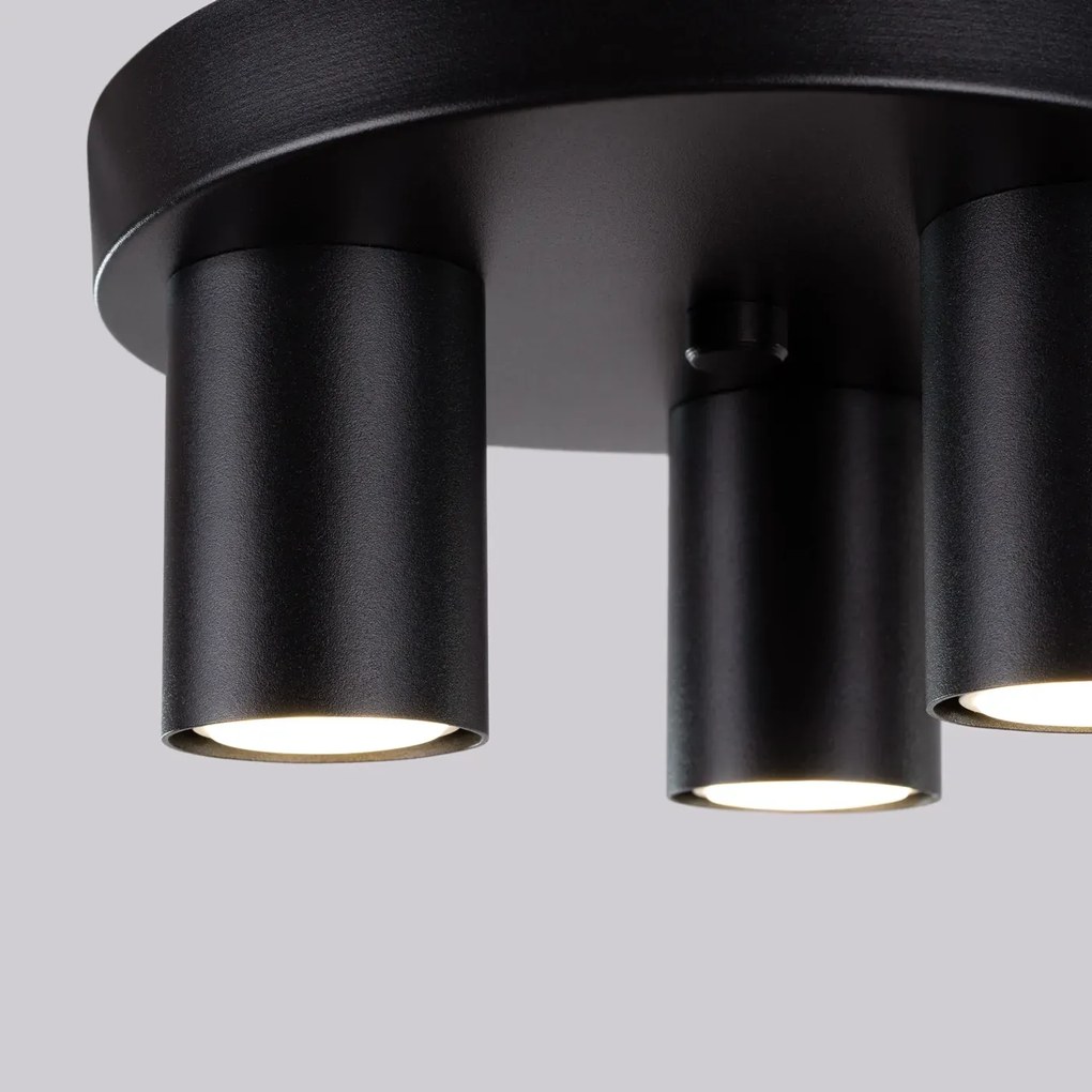 Plafon LAGOS 3P czarny SOLLUX LIGHTING