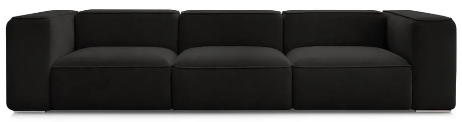 Czarna sofa 345 cm Zephyr – Bobochic Paris