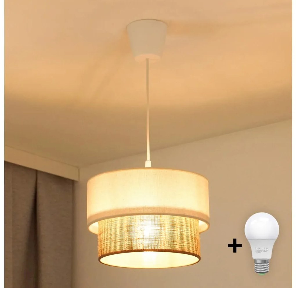 Brilagi - Lampa LED BOHO STYLE 1xE27/15W/230V, pr. 25 cm, na lanku
