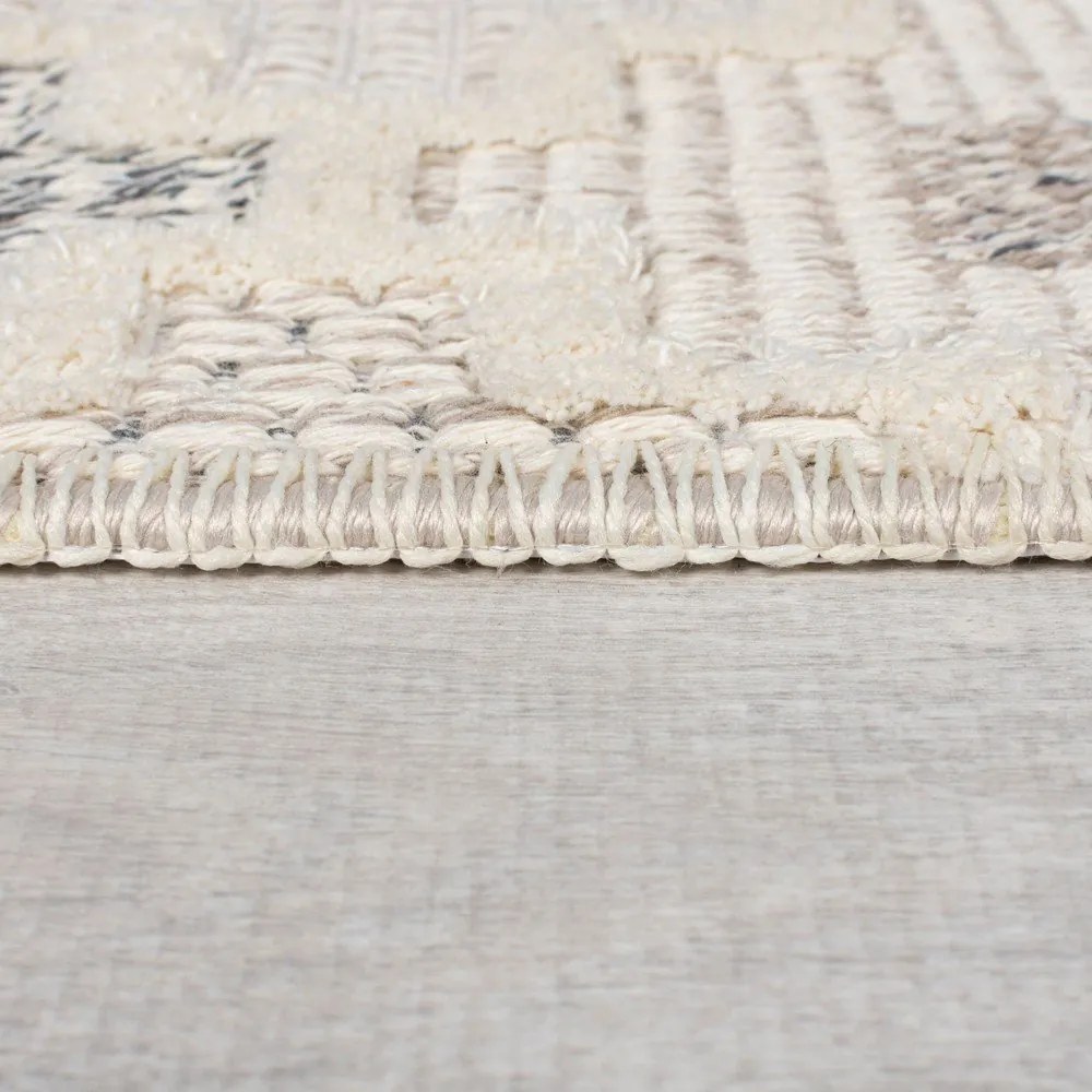 Szarobeżowy dywan odpowiedni do prania 116x170 cm Graysen – Flair Rugs