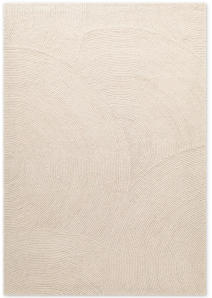 Dywan wełniany Hanse Home Eleni kremowy 120 cm x 180 cm