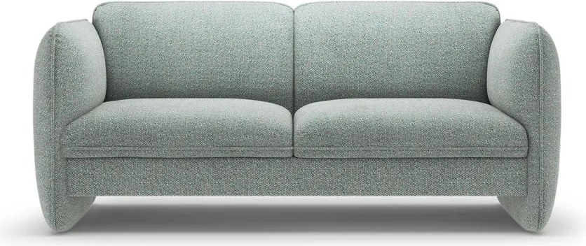 Niebieska sofa z tkaniny szenilowej 168 cm Georgia – Micadoni