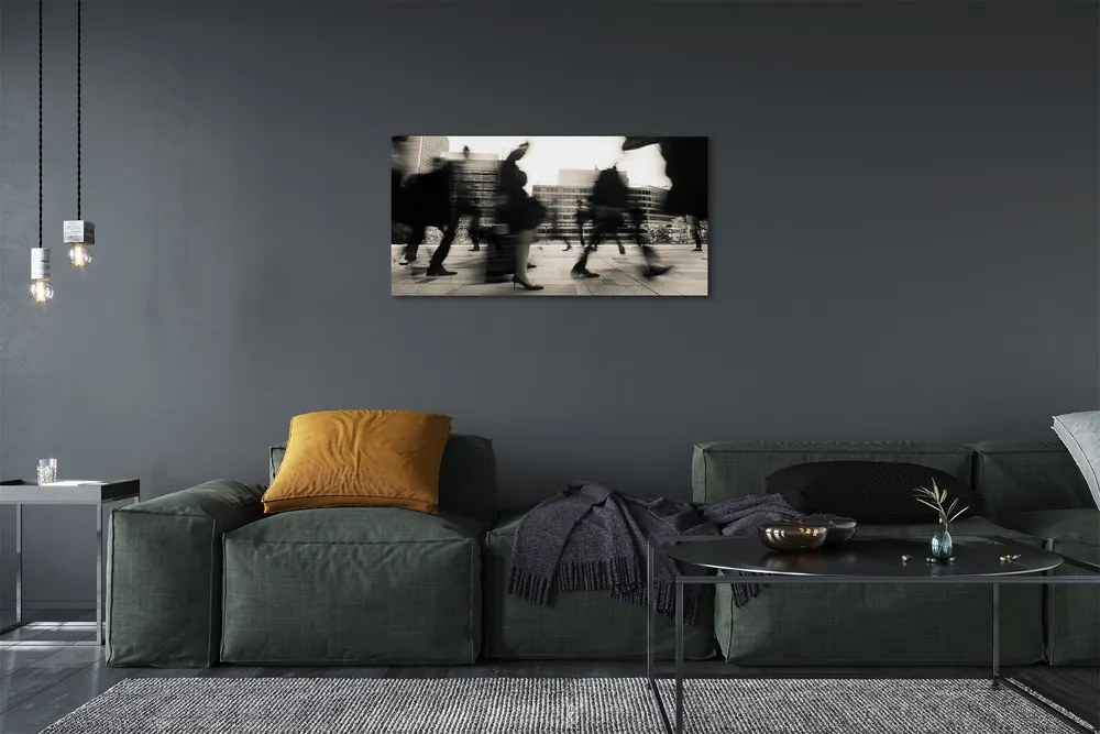 Zdjęcie na płótnie Ludzie w Mieście
