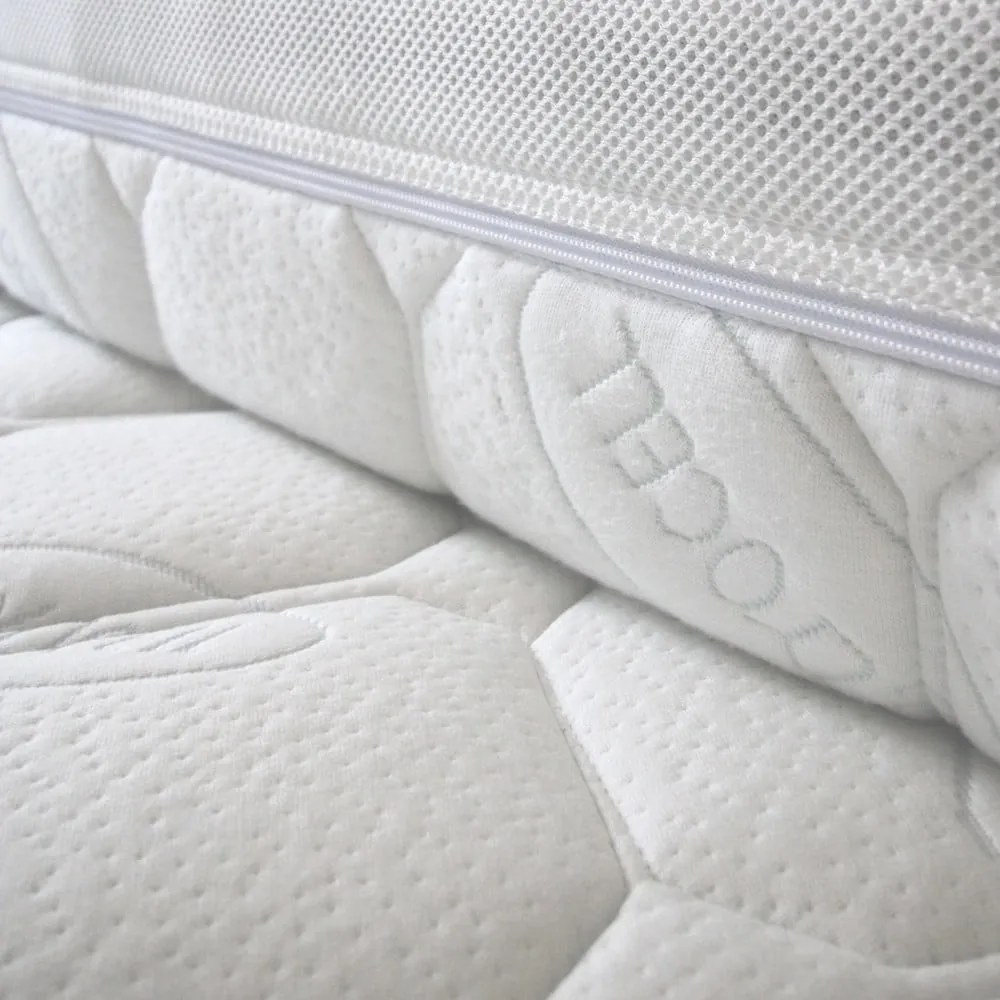 Twardy/średnio twardy piankowy materac dwustronny 90x200 cm Airspring Polargel – Materasso