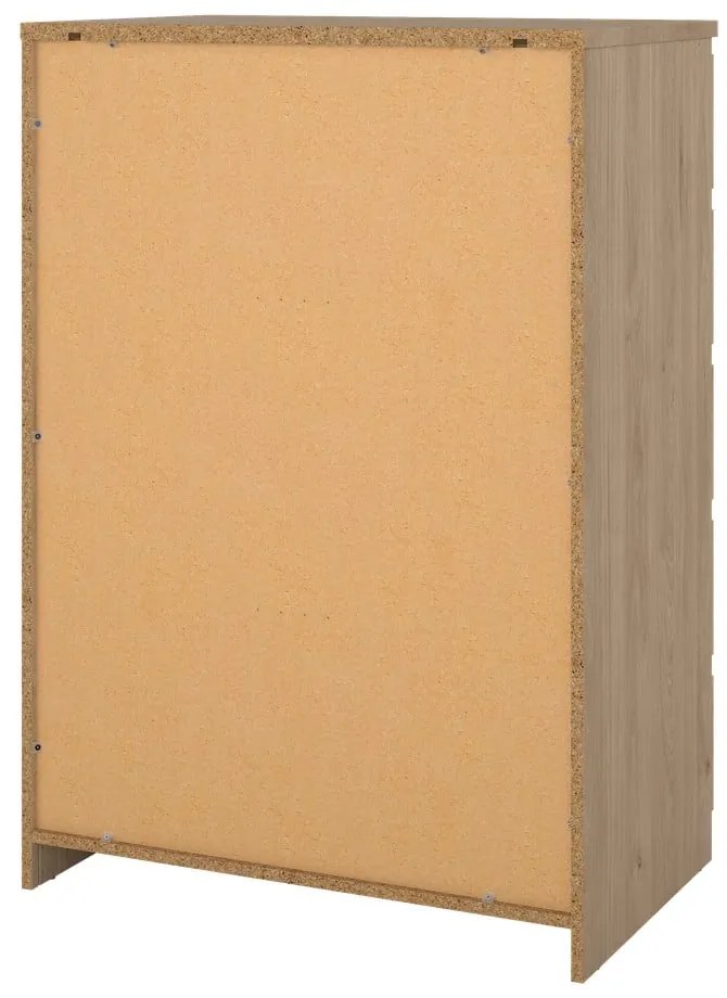 Komoda w dekorze dębu w naturalnym kolorze 77x111x50 cm Naia – Tvilum