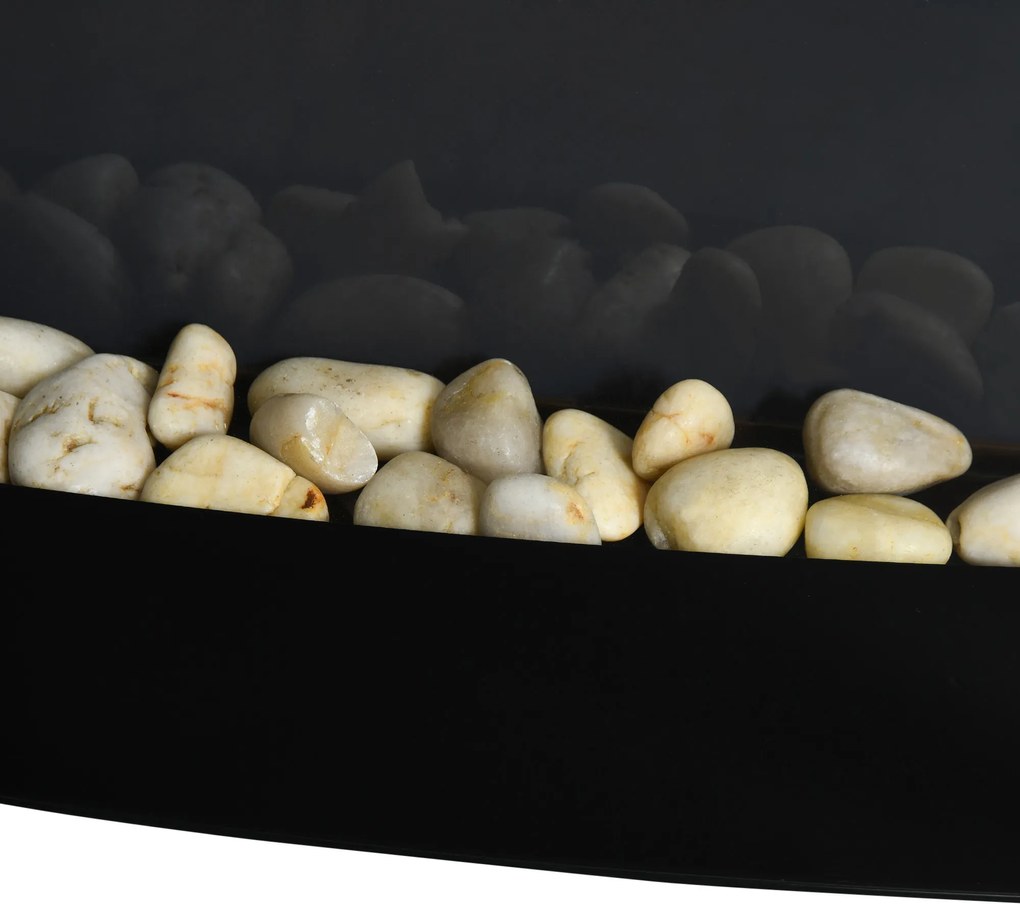 HOMCOM kominek elektryczny piec kominkowy