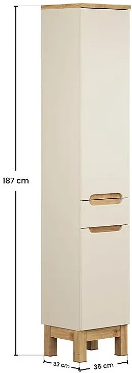 Kaszmirowy stojący słupek łazienkowy A3-B09