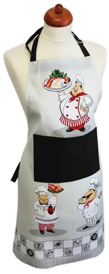 Home Elements Fartuch Kucharz, 60 x 80  cm