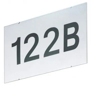 EGLO 87137 - Numer domu CINEMA srebrny